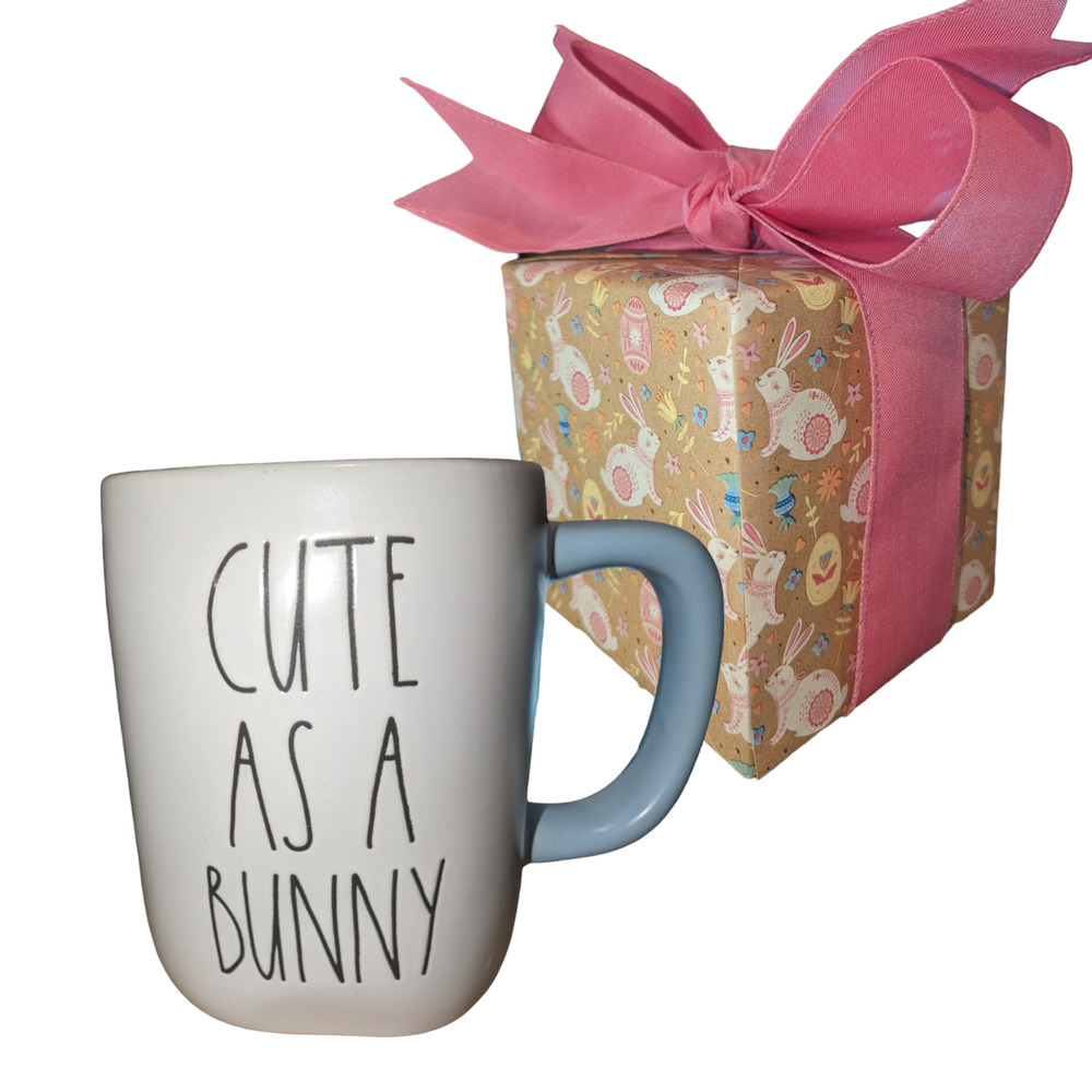 Rae Dunn "Cute As A Bunny" Mug - Gift Wrapped!